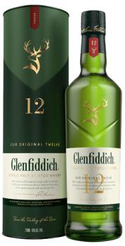 Glenfiddich Single Malt Scotch Whisky 40 % vol. 12-jährig